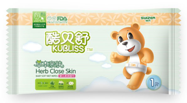 酷贝舒婴儿湿巾手口专用1片装