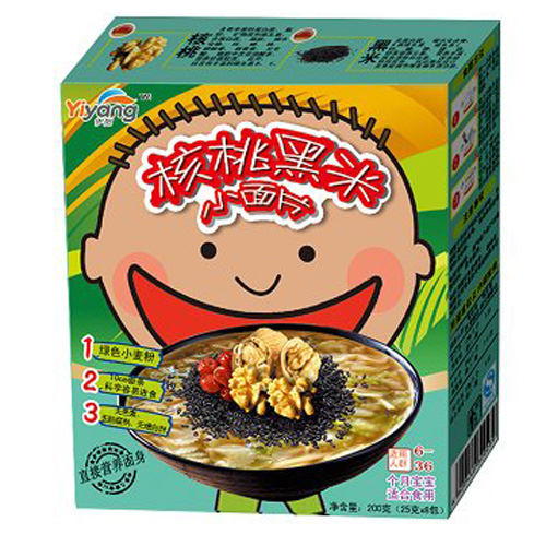 伊阳核桃黑米小面片200g