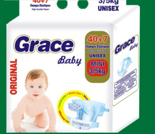 grace婴儿纸尿裤47片装