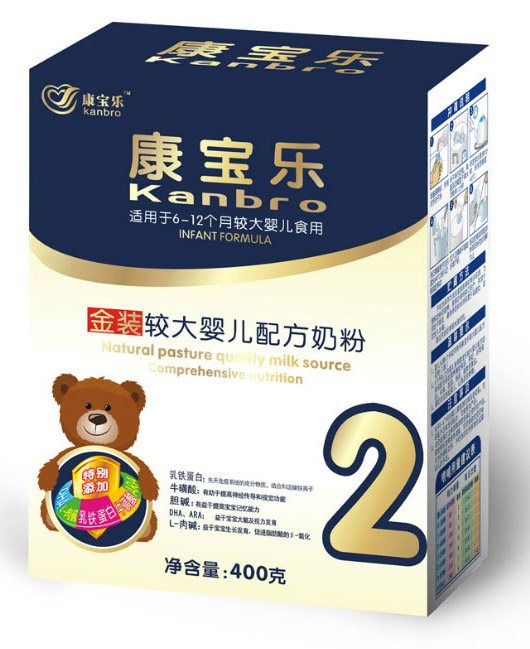 康宝乐金装较大婴儿奶粉400g