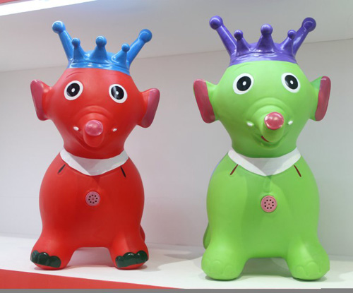 哈哈球大象充气玩具