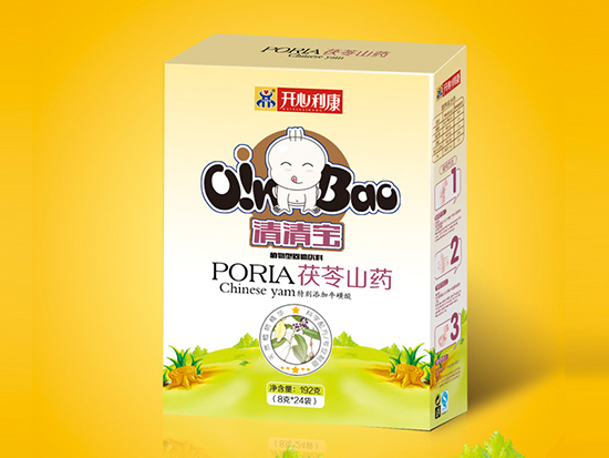 开心利康茯苓山药清清宝盒装