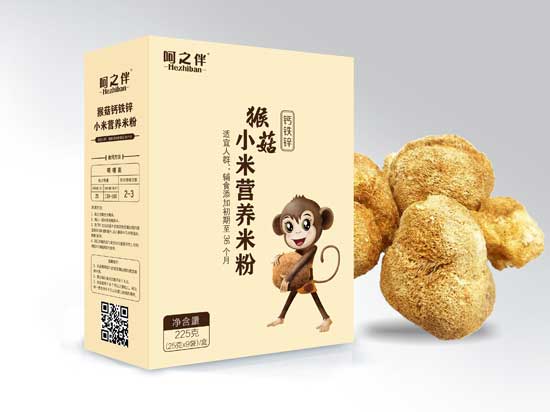  呵之伴钙铁锌小米营养米粉