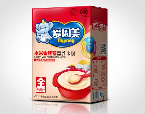 爱因美小米金胚芽营养米粉-五谷杂粮