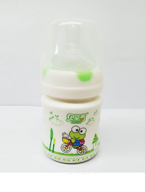 贝婴奇120ml陶瓷奶瓶（绿）