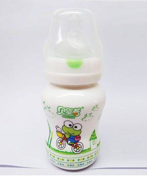 贝婴奇180ml陶瓷奶瓶（绿）